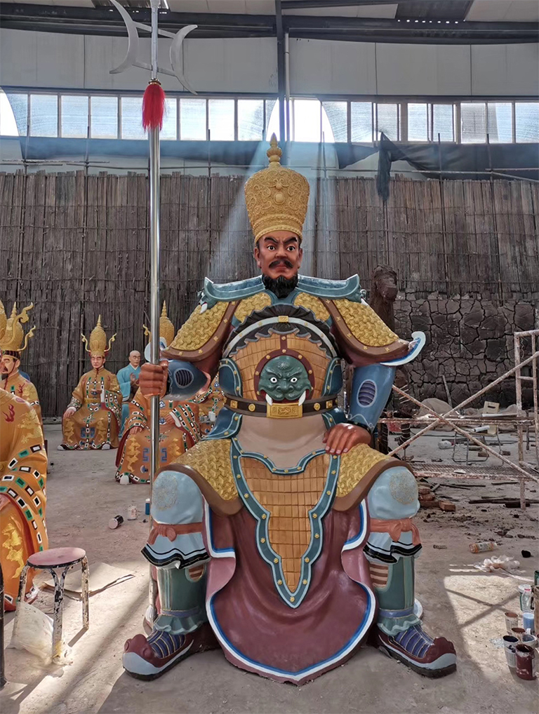 玻璃钢人物雕塑