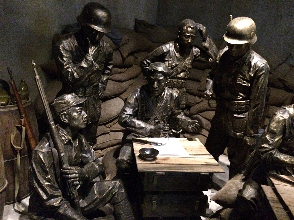 四行仓库纪念馆-革命人物雕塑