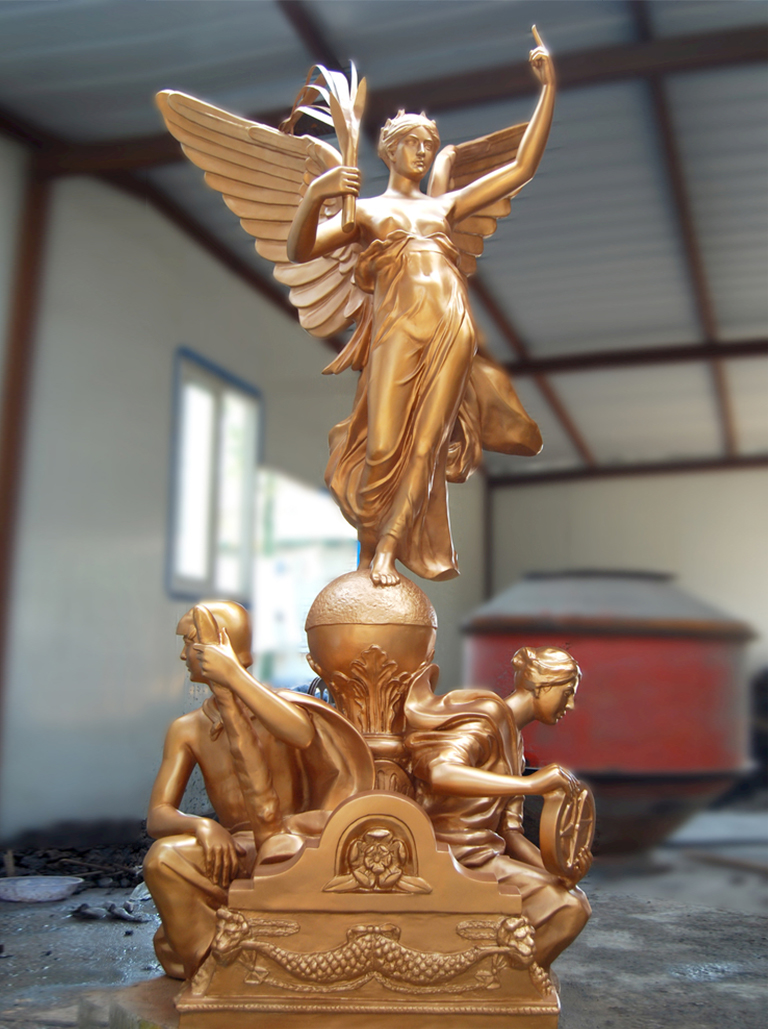 欧式人物铸铜雕塑