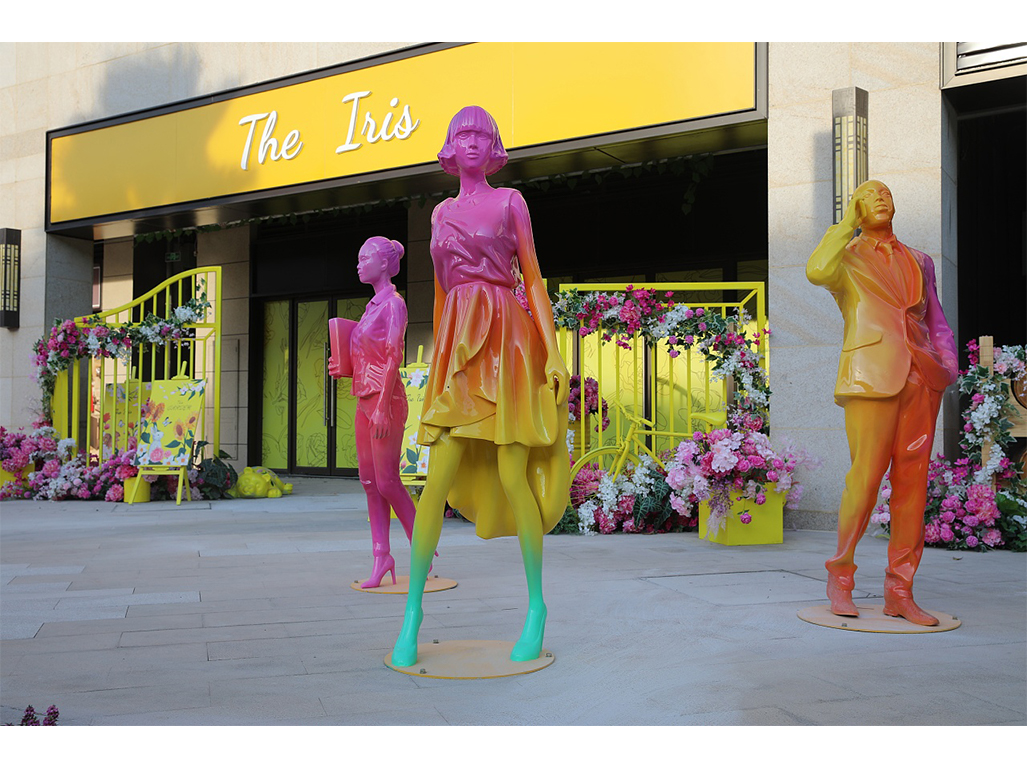 商业街美陈包装