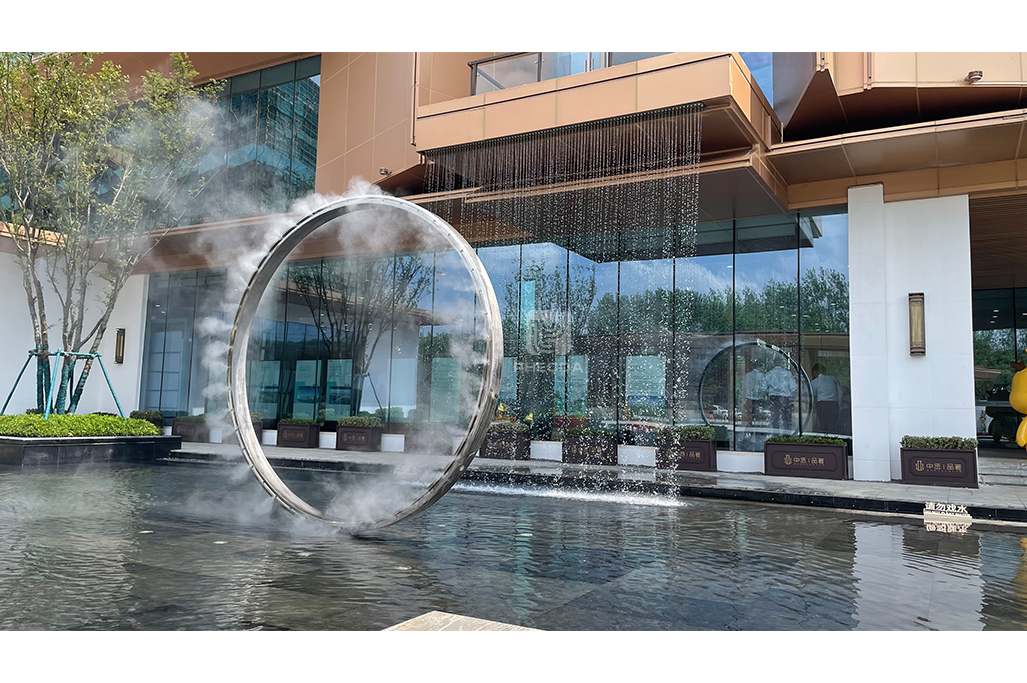 水景雾森雕塑·中丞集团时代誉峰